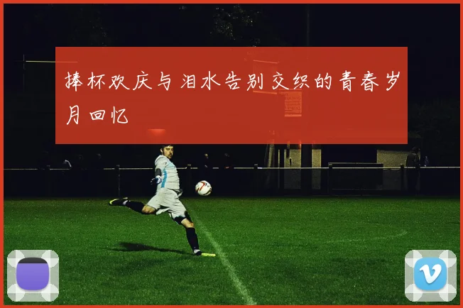 捧杯欢庆与泪水告别交织的青春岁月回忆